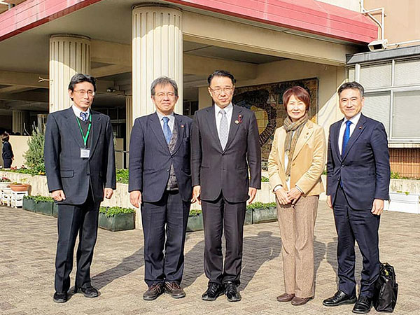 広島北特別支援学校を視察