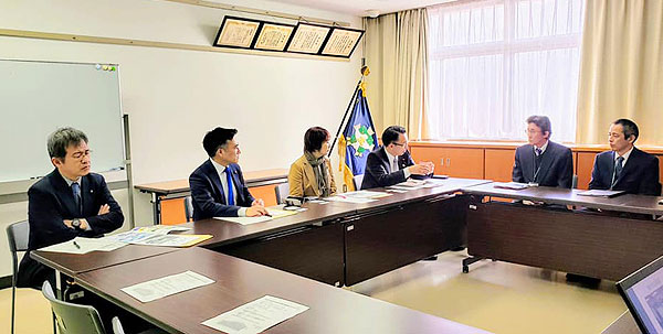 広島北特別支援学校を視察